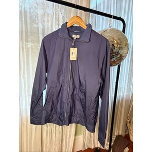 NWT Peter Millar Blue Full Zip Jacket